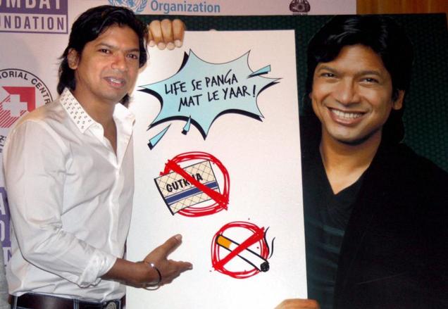 Singer Shaan tobacco control representative of India